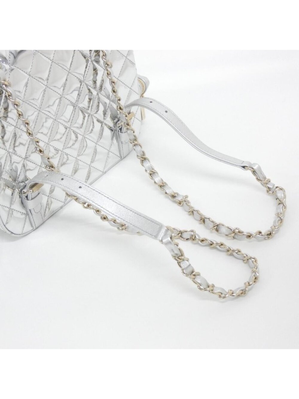 Chanel Backpack Silver - Picture 8 of 9